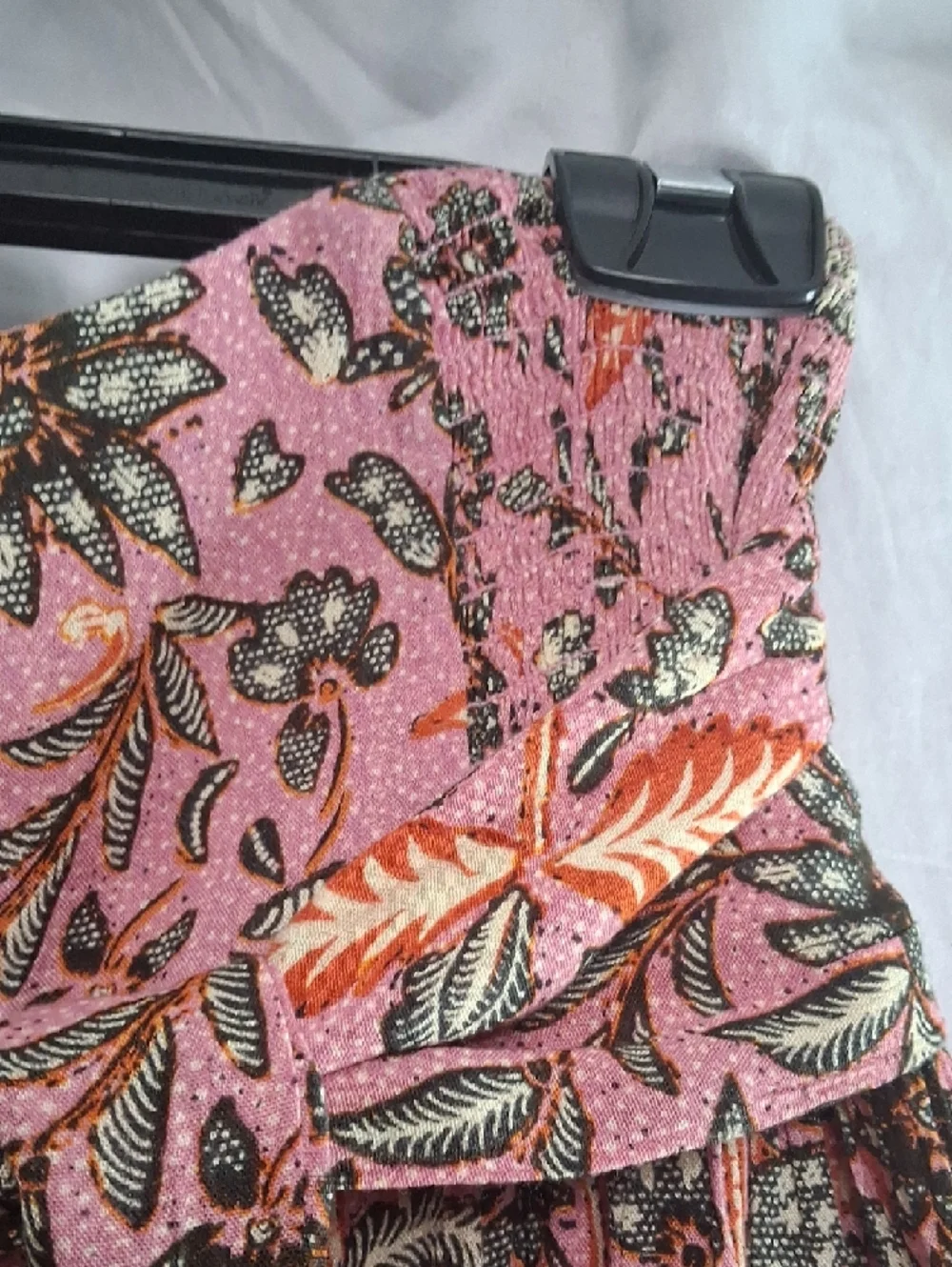 Free People Floral Convertible Jumper/ Leg Boho Pants - Picture 7 of 11